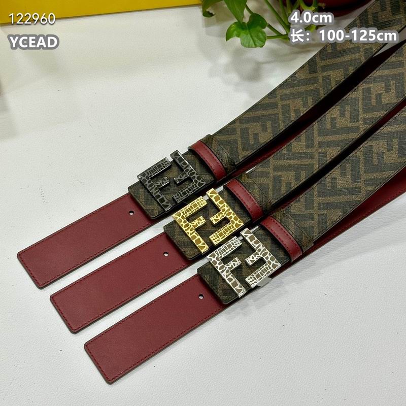 Fendi belt 40mmX100-125cm  8L89